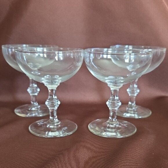 Vintage - Champagne/Tall Sherbet - Set of 4 - Picture 1 of 6